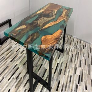 Bàn ghế Nhựa sông Bàn nhựa hình chữ nhật gỗ đặc sông phòng nhỏ Bàn ăn ghế Bàn nhà máy sản xuất bán hàng trực tiếp tại chỗ - Hình 4