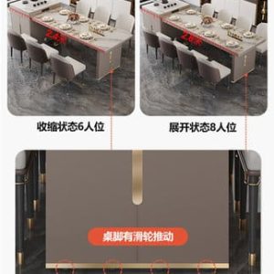 Bàn ghế phòng ăn cao cấp nhập khẩu. - Hình 2