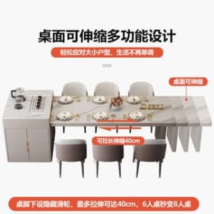 Bàn ghế phòng ăn cao cấp nhập khẩu. - Hình 3