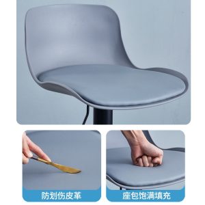 Bàn ghế Phong cách Bàn cà phê quầy bar ghế máy tính tiền trước nâng lưng ghế sang trọng thanh nhà cao phân - Hình 4