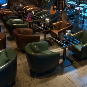 Bàn ghế Phong cách công nghiệp cổ điển ghế sofa thịt nướng cửa hàng lẩu thức ăn phương tây quán cà phê trà sữa Bàn ghế