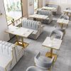 Bàn ghế Phong cách công nghiệp cổ điển quầy bar quầy bar Bàn ghế cà phê nhà hàng tây ghế món tráng miệng ăn nhẹ cửa hàng trà sữa ghế sofa