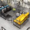 Bàn ghế phong cách công nghiệp ghế sofa cửa hàng thịt nướng cà phê nhà hàng quán bar quầy bar Bàn ghế sofa thương mại