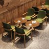 Bàn ghế phong cách công nghiệp quán cà phê Bàn ghế quầy bar quầy bar giải trí thương lượng dựa trên bức tường ghế sofa