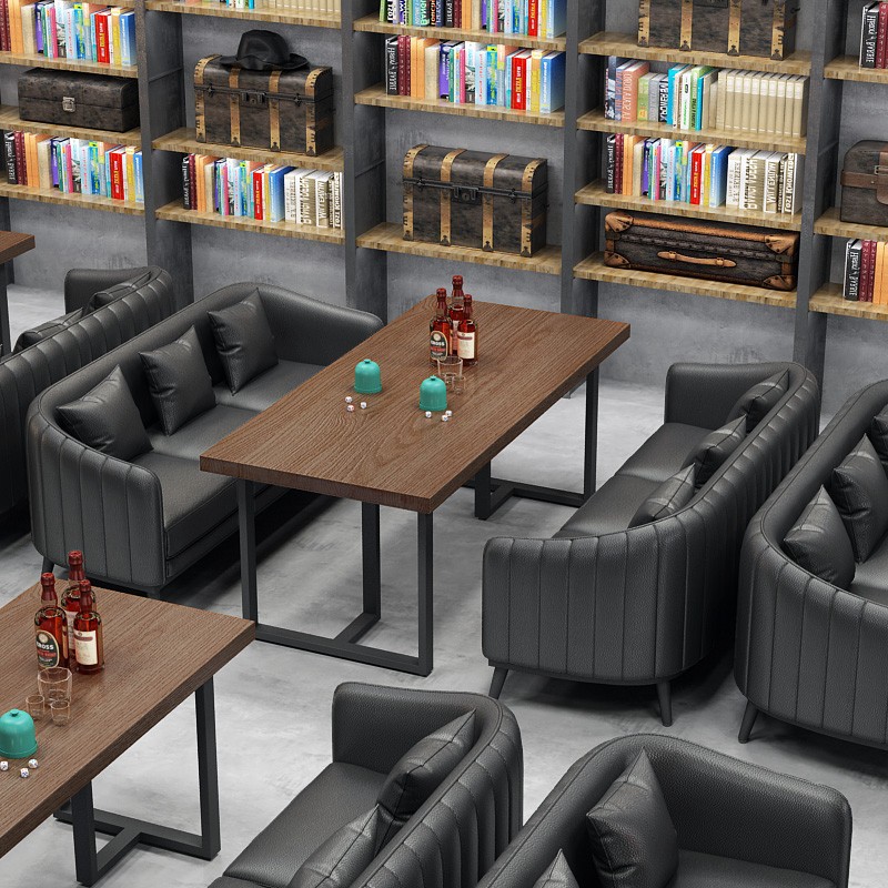 Bàn ghế Phong cách công nghiệp quầy bar thanh rõ ghế sofa nhà hàng ca nhạc cafe nướng lẩu quán trà sữa Bàn ghế - Hình 2 Bàn ghế Phong cách công nghiệp quầy bar thanh rõ ghế sofa nhà hàng ca nhạc cafe nướng lẩu quán trà sữa Bàn ghế - Hình 2
