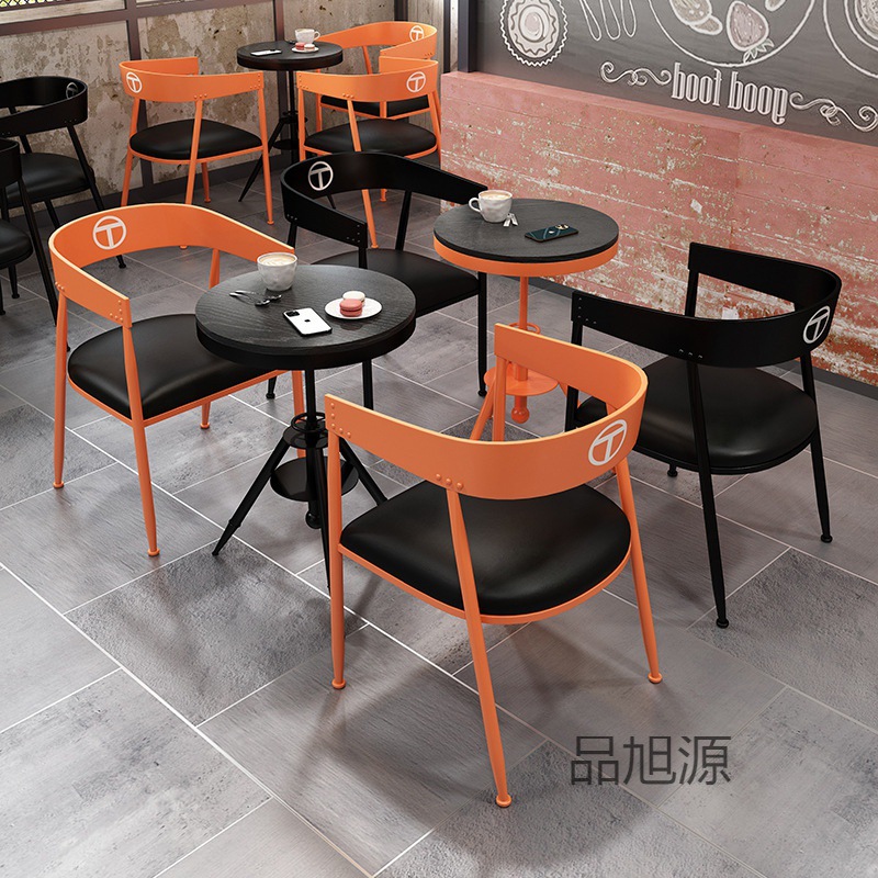 Bàn ghế Phong cách công nghiệp trung tâm mua sắm khu giải trí Bàn ghế đàm phán cafe bar nhà hàng trà sữa quán thịt nướng Bàn ghế ăn - Hình 3 Bàn ghế Phong cách công nghiệp trung tâm mua sắm khu giải trí Bàn ghế đàm phán cafe bar nhà hàng trà sữa quán thịt nướng Bàn ghế ăn - Hình 3
