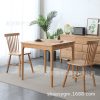 Bàn ghế Phòng Khách Đơn Giản Bàn Ăn Nhà Vuông Nhỏ Bàn Bắc Âu Gỗ Quán Trà Sữa Bàn Giải Trí Cờ Vua Bàn Vuông