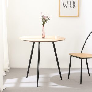 Bàn ghế phòng nhỏ sáng tạo Bàn tròn phòng khách Bàn ăn gia đình Bắc Âu hiện đại Bàn đàm phán thời trang ins Bàn cà phê - Hình 2