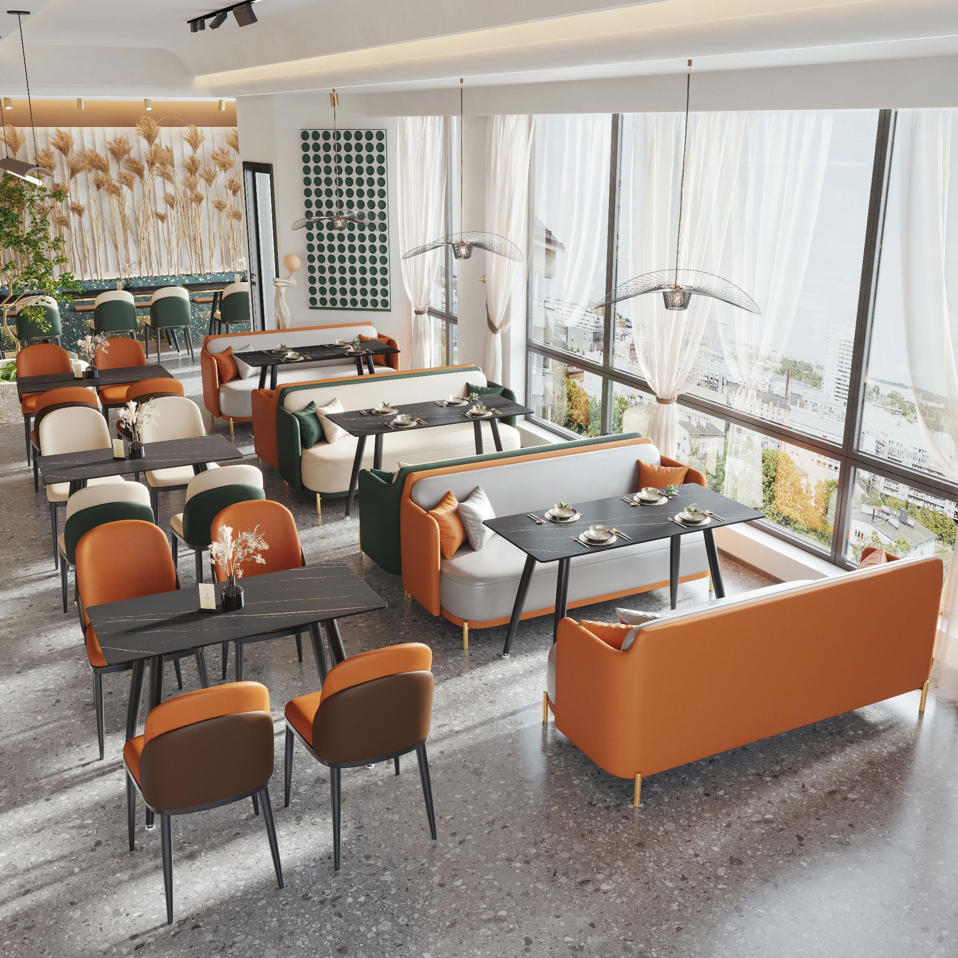 Bàn ghế Quán ăn Cafe Trà sữa Quán tráng miệng Bàn ghế Sofa thời trang Phòng kinh doanh Công ty Bàn ghế tiếp khách đơn - Hình 3 Bàn ghế Quán ăn Cafe Trà sữa Quán tráng miệng Bàn ghế Sofa thời trang Phòng kinh doanh Công ty Bàn ghế tiếp khách đơn - Hình 3