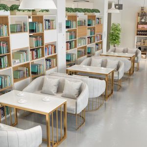 Bàn ghế Quán cà phê Bắc Âu Khu vực nghỉ ngơi tiếp tân Chỗ ngồi Sofa Món tráng miệng Cửa hàng trà sữa Phòng kinh doanh Đàm phán Bàn ghế - Hình 4