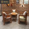 Bàn ghế quán cà phê bình thường quán trà sữa quán tráng miệng quầy bar sách khu vực nghỉ ngơi Lễ tân và đàm phán Bàn ghế gỗ cứng