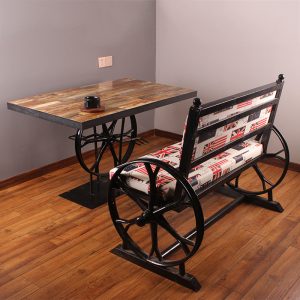 Bàn ghế Quán cà phê cổ xưa nhà hàng tây đồ uống lạnh giải trí quầy bar nhà hàng thức ăn nhanh Bàn ghế cửa hàng tráng miệng quán trà sữa nhà hàng Bàn ghế