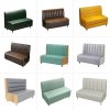 Bàn ghế Quán cà phê cửa hàng thương mại treo tường ghế sofa quán trà sữa lẩu cay nóng cửa hàng bánh mì kẹp thịt Bàn ghế ăn