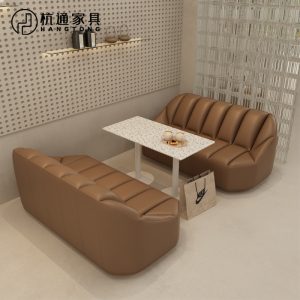 Bàn ghế quán cà phê cửa hàng trà sữa ghế sofa cuốn sách thanh bánh cửa hàng bánh thư viện đàm phán Bàn ghế tiếp tân - Hình 2