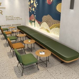 Bàn ghế Quán cà phê Cửa hàng tráng miệng Sofa Chỗ ngồi Quán ăn Quán trà sữa Khu giải trí Đàm phán Tiếp tân Bàn ghế sắt - Hình 4