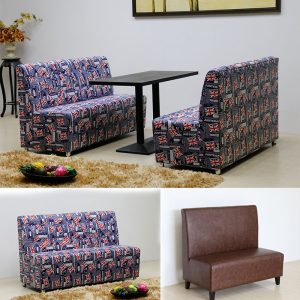 Bàn ghế Quán cà phê quán trà sữa nhà hàng tây Bàn ghế ăn sofa ghế da ghế vải ghế - Hình 4
