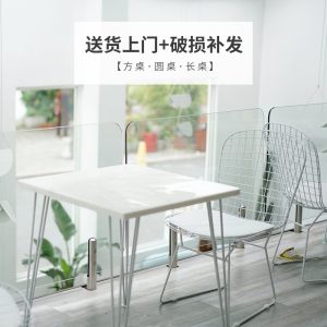 Bàn ghế quán cà phê, trà sữa đơn giản mà tinh tế - Hình 2