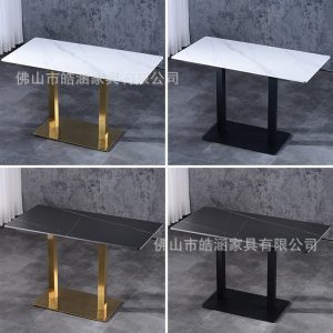 Bàn ghế quán trà sữa Bàn đá quán cà phê thanh quầy bar Bàn ghế nhà hàng Bàn tròn nhà hàng lẩu Bàn ăn