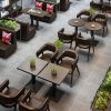 Bàn ghế Quán trà sữa Bàn ghế Quán ăn nhẹ Nhà hàng phương Tây Quán cà phê Ghế Sofa Quán bar đơn giản Quán tráng miệng Bàn ghế