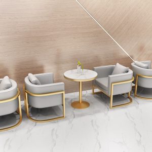 Bàn ghế Quán trà sữa Giải trí Quầy bar Clear Bar Thương mại Nhà hàng phương Tây Ghế Sofa Bàn ghế - Hình 3