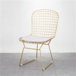 Bàn ghế Quán trà sữa net Bàn ghế màu đỏ khí chất đơn giản ban công Bàn ghế sắt nghệ thuật Bắc Âu tươi mát cafe giải trí Bàn ghế - Hình 4