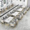 Bàn ghế Quán trà sữa Net Red Món tráng miệng Đồ ăn nhẹ Phố Cafe Ghế ngồi Đàm phán Lễ tân Khu vực nghỉ ngơi Giải trí Bàn ghế Sofa Bàn ghế