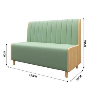 Bàn ghế Quán trà sữa quán cà phê Bàn ghế ăn nhẹ cửa hàng bánh mì kẹp thịt nhà hàng mì nhà hàng thức ăn nhanh nhà hàng tường ghế sofa ghế gỗ cứng - Hình 2