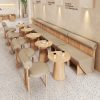 Bàn ghế Quán trà sữa Quán cà phê gỗ chắc chắn Ghế sofa Đơn vị uy tín Cửa hàng món tráng miệng Thông thường Đàm phán Bàn Ghế Sofa Bàn