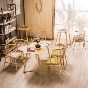 Bàn ghế Quán trà sữa Quán cà phê Khu vực nghỉ ngơi Bàn đàm phán kinh doanh Đồ ăn nhanh Món tráng miệng Bàn ăn Ghế Bàn tròn hình chữ nhật Bàn vuông - Hình 2