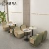 Bàn ghế Quán trà sữa quán cà phê quầy bar bán hàng văn phòng lễ tân quầy lễ tân ghế sofa gian hàng tráng miệng thư viện Bàn ghế