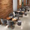 Bàn ghế Quầy bar giải trí, quầy sách, quán cà phê, Bàn ghế, ghế sofa đơn giản, Bàn tròn nhỏ, Bàn ghế cà phê khuếch tán, tiếp khách, đàm phán Bàn ghế
