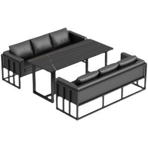 Bàn ghế quầy bar phong cách công nghiệp quán rượu ghế sofa quán cà phê internet quán thịt nướng cửa hàng phòng chờ quầy bar - Hình 4