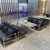 Bàn ghế quầy bar quầy bar nhạc ăn ghế sofa cửa hàng thịt nướng cafe bistro sofa thương mại