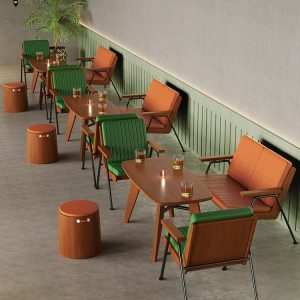 Bàn ghế quầy bar sang trọng phong cách giản dị Đơn vị uy tín cafe ghế sofa quán rượu Bàn đàm phán quầy bar - Hình 3