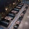 Bàn ghế Quầy bar tráng miệng trà sữa bánh mì kẹp thịt dựa vào tường ghế sofa cà phê đơn giản nhà hàng phương tây quán lẩu cửa hàng ghế Bàn ghế