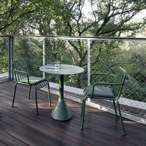 Bàn ghế Sân ngoài trời quán cà phê quán trà sữa Bàn ghế ăn bằng sắt rèn đơn giản quầy bar quán rượu lưới đỏ cửa hàng thời trang Bàn ghế - Hình 3