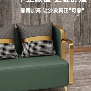 Bàn ghế Sofa sảnh lễ tân khách sạn, cửa hàng sang trọng, khu vực nghỉ ngơi, quán cà phê phòng trà, bàn ghế nhà hàng phương Tây - Hình 2