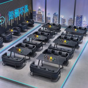 Bàn ghế Thanh quầy bar Bàn ghế giải trí quán cà phê nhà hàng quán bar thương mại sofa hình chữ U ghế Bàn ghế ăn - Hình 2