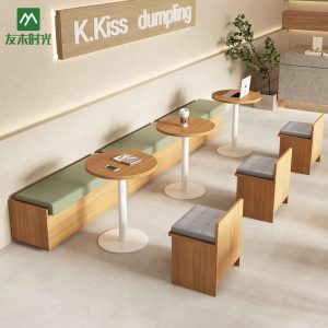 Bàn ghế thư viện quầy bar khu vực nghỉ ngơi đàm phán Bàn ghế tráng miệng quán trà sữa ghế sofa quán cà phê Bàn ghế