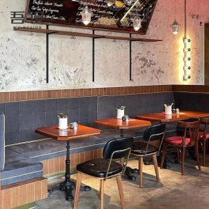 Bàn ghế Tôi đã thiết lập một Bàn ghế cafe bằng gỗ nguyên khối Bàn ghế nhà hàng theo phong cách công nghiệp quầy bar kiểu Mỹ cổ điển Bàn ghế cửa hàng món tráng miệng