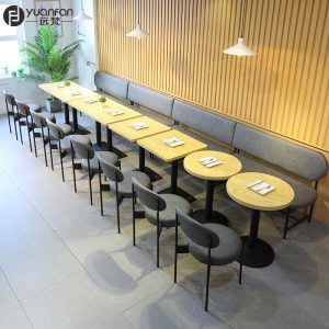 Bàn ghế treo tường ghế sofa quán trà sữa quán cà phê cửa hàng tráng miệng nhà hàng phương tây quán ăn thanh giải trí thanh Bàn ghế ăn - Hình 2