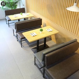 Bàn ghế treo tường ghế sofa quán trà sữa quán cà phê cửa hàng tráng miệng nhà hàng phương tây quán ăn thanh giải trí thanh Bàn ghế ăn - Hình 4