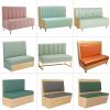 Bàn ghế Trong suốt quán cà phê nhà hàng phương tây trà sữa món tráng miệng khách sạn ghế sofa Bàn ghế lưu trữ ghế ăn ghế đôi ghế mềm túi mềm