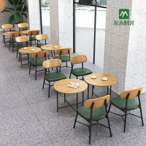 Bàn ghế Trung tâm mua sắm sảnh khách sạn thư viện quầy sách quán cà phê giải trí Bàn ghế khu vực nghỉ ngơi lễ tân đàm phán ghế sofa - Hình 2