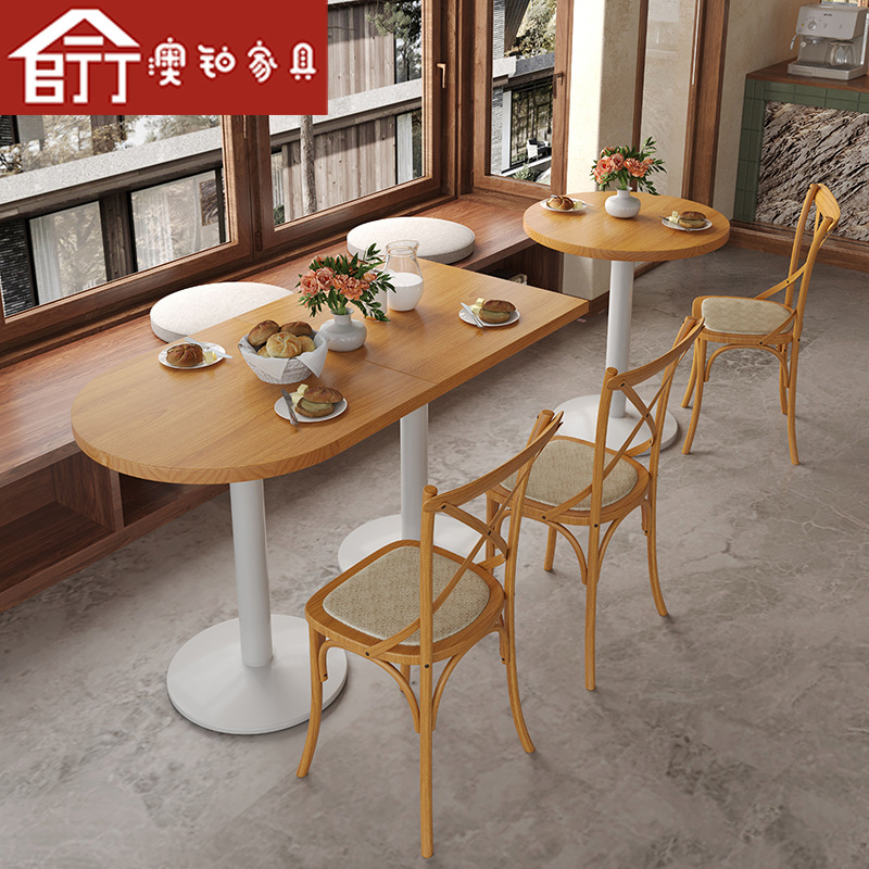 Bàn ghế Úc bạch kim hiện đại quán cà phê quán trà sữa Bàn ghế cửa hàng tráng miệng quầy bar Bàn ăn gỗ nguyên khối Bàn ăn nhà hàng Bàn ghế Úc bạch kim hiện đại quán cà phê quán trà sữa Bàn ghế cửa hàng tráng miệng quầy bar Bàn ăn gỗ nguyên khối Bàn ăn nhà hàng