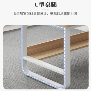 Bàn ghế văn phòng Bàn làm việc nhân viên Bàn máy tính nhân viên máy trạm hiện đại - Hình 3