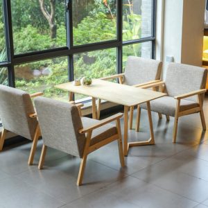Bàn ghế Văn Phòng Đàm Phán Tiếp Nhận Bàn Ghế Bình Thường Món Tráng Miệng Quán Trà Sữa Cafe Sofa Đôi Bàn Vải Ghế Ngồi