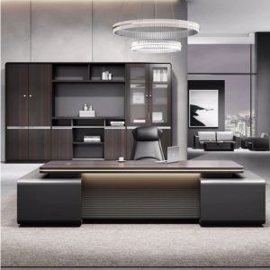Bàn giám đốc cao cấp, bàn tổng giám đốc thiết kế Italy, bàn làm việc công thái học, bàn làm việc chữ L - Hình 2