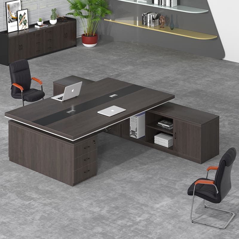 Bàn giám đốc cao cấp, nội thất phòng giám đốc, bàn làm việc kết hợp tủ phụ, bàn làm việc cho lãnh đạo - Hình 3 Bàn giám đốc cao cấp, nội thất phòng giám đốc, bàn làm việc kết hợp tủ phụ, bàn làm việc cho lãnh đạo - Hình 3