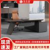 Bàn giám đốc chân sắt, bàn chủ tịch sang trọng, bàn làm việc kết hợp tủ phụ, bàn lãnh đạo kiểu châu Âu